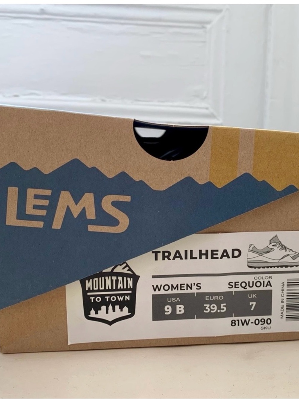 NWT Lems Trailhead hiking sneaker - Picture 7 of 7